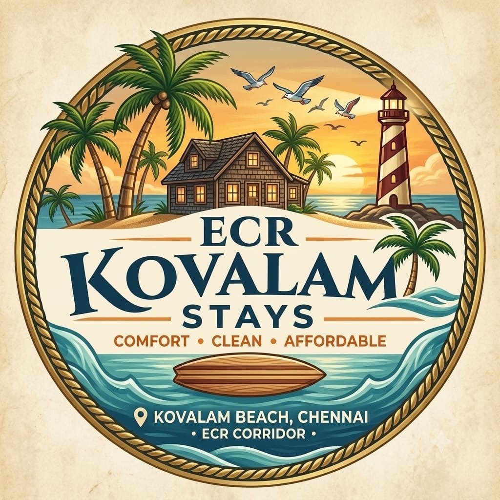 ECR Kovalam Stays Logo